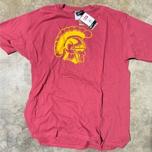 NWT USC Men's Red Graphic T-Shirt